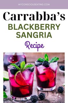 Carrabba's Blackberry Sangria poured in glasses Carrabba's Blackberry Sangria Recipe, Christmas Party Drinks Alcohol, Carrabbas Recipes, Blackberry Sangria, Christmas Party Drinks, Blackberry Wine