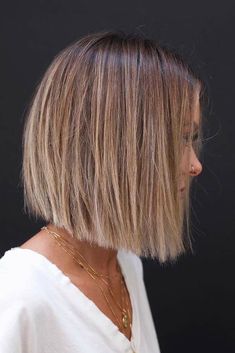 Tuns Bob Lung, Short Hair Balayage, Brown Blonde Hair, Easy Hair, Haircuts For Fine Hair, Hair Updo, Cool Hair Color, Brunette Hair Color, Balayage Hair