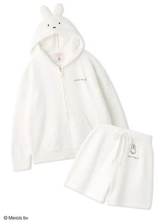 [Dick Bruna] Babymoco Hoodie & Shorts SET Pokemon Sleep, Embroidered Faces, Hoodie Shorts, Gelato Pique, Mirror Man, Book Author, Accessories Bags Shoes, Set Up, Romper Dress