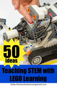 50+ Ideas, Free Printables, Activities, Lesson Plans, Toys and Books for teaching STEM with LEGO Learning Lego Stem Activities, Learn Skills, Teaching Stem, Stem Lesson, Lego Mindstorms