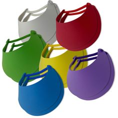 PRICES MAY VARY. Pack of 12 foam visors with coil bands in assorted colors includes the following: 2 blue visors, 2 red visors, 2 yellow visors, 2 green visors, 2 purple visors, 2 orange visors, Approximate dimensions per visor is 7.25"x6.5"x2.25". Summer Crafts for Kids: These foam visors for kids can also be used as summer crafts for kids. They come in bulk, allowing a group of children to design and personalize their own visors. Great for decorating: These foam visors provide a fantastic base Easy Beach Crafts, Visors For Women, Beach Crafts For Kids, Pool Party Supplies, Beach Party Favors, Pool Party Favors, Womens Visor, Summer Crafts For Kids, Beach Crafts