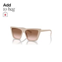 in stock Designer Beige Sunglasses With Tinted Lenses, Luxury Cat Eye Sunglasses For Beach, Designer Beige Sunglasses With Gradient Lenses, Luxury Beige Sunglasses With Gradient Lenses, Tortoise Color, Federated States Of Micronesia, Butterfly Frame, Flats Top, Women's Sunglasses