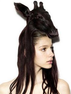 Funky Hairstyles, Unique Hairstyles, Crazy Hair, Bad Hair Day, Hair Art