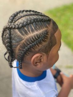 Toddler Box Braids: Stylish Beads & Natural Hairstyles for Kids Boys Cornrow Hairstyles Kids, Black Kids Braids, Kids Braids Hairstyles, Freestyle Braids, Black Boy Hairstyles, Boy Braids