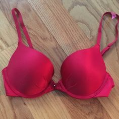 Brand New Red Satin Bra By Maidenform. Size 32b. Lots Of Padding For The Smaller Chested Ladies. Great Fit! Bundle For A Discount!! Red Push-up Bra With Padded Cups, Red Stretch Bra With Padded Cups, Red Fitted Push-up Bra, Red Padded Push-up Bra, Fitted Red Push-up Bra, Red Stretch Push-up Bra, Red Seamless Push-up Bra, Seamless Red Push-up Bra, Red Underwire Bra With Lined Body