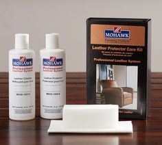 the leather protector care kit is ready to be used