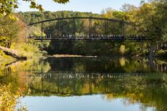 The drive to War Eagle is not one you take quickly. Approaching from the south, you round a bend, and suddenly, the far-off site of a three-story structure. Arkansas History, Arkansas Travel, Story Structure, Travel Locations, Historical Facts, A Bridge, Family Adventure, Travel Stories