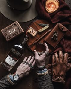 Gentleman Aesthetic, Cigars And Whiskey, Flat Lay Photography, Rugged Style, Mens Lifestyle, Men Fashion Casual Outfits, Gentleman Style, Everyday Carry, Photography Products