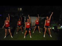 Cheer Dance Choreography, 8 Count Dance Routine, Cheer 8 Count Dance, Cheer Sideline Dance, Youth Cheer Dance Routines, Cheer Combos, 8 Count Cheer Dance, Cheerleading Dance Routines, Cheer Dance Routines Easy