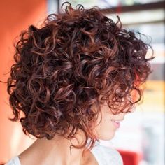 Short Curly Hairstyles For Women, Red Curly Hair, Hairstyle Tutorials, Short Curly Haircuts, Short Curly Bob, Haircuts For Curly Hair, Curly Bob Hairstyles, Thinning Hair, Curly Hair Cuts