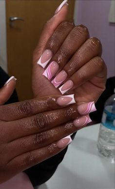 Color Full Nail Designs, Nail Art Designs Summer Gel French Tips, Gel Nail Designs French Tip Ideas Short, Nail Design For Dark Skin, Short Square Acrylic Nails Designs Simple, Holiday Nails Summer 2023, Holiday Nails Summer Acrylic