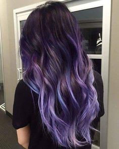 Cute Hair Colors, Violet Hair, Pretty Hair Color, 4c Hair, Halloween Hair, Colored Hair, Hair Dye Colors, Hair Inspiration Color, Hair Inspo Color