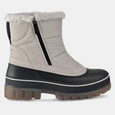 Cougar Storm Boots.Water Proof..High Activity.. Zipper Closer On Both Sides Makes Them Easy To Step Into...New. Ms11. 2 Cougar Storm Boots, Storm By Cougar Boots, Water Proof, Winter Rain, Both Sides, Rain Boots, Size 10, Black White, Women Shoes