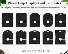 Card Svg, Silhouette Png, Backing Card, Phone Grips, Display Cards, Card Designs, Card Templates, Cricut Projects, Cricut Silhouette