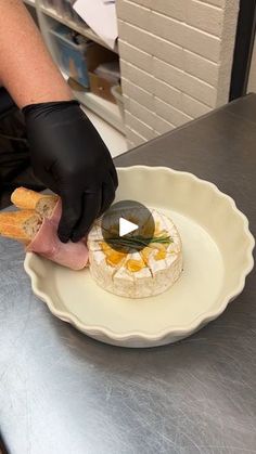 1.7M views · 4.8K reactions | Baked Brie For Your Next Party! | Baked Brie For Your Next Party! Make your party unforgettable with this appetizer 🎈🧀 | By Chefclub GruBFacebook Brie Cheese Platter, Savory Brie, Wrapped Brie Recipes, Brie Dishes, How To Bake Brie In Oven, Brie Tarts, Easy Brie Appetizer, Brie Charcuterie Board Ideas, Christmas Party Food For A Crowd Appetizers Baked Brie