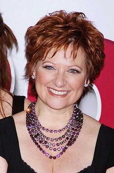 pixie layers Caroline Manzo, Short Layered Hairstyles, Short Red Hair, Asymmetrical Hairstyles, First Haircut, Layered Hairstyles, Short Layered