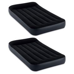 two air mattresses sitting on top of each other