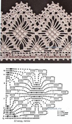 an image of a crocheted lace pattern