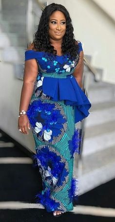 Best African Dress Designs, African Lace Styles, Best African Dresses, Ankara Gown, African Dresses Modern, Ankara Fashion, African Wear Dresses, Afrikaanse Mode, Waste Collection