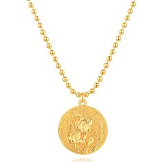 PRICES MAY VARY. March Birth Flower Necklace: Daffodil exemplifies new beginnings, life,and happiness, the gold 19.2mm birth flower necklace,dainty gold necklace with1.5mm Rope Chain Long 19.5"+2" extension, adjustable gold necklace suitable for most women and teen girls. Waterproof Necklace for Women: 18K gold plated over high quality brass plated to ensure a long without faded. Nickel and lead free, Hypoallergenic, that provides an extremely tough, durable, long lasting coating. It allows our Gold Flower Necklace As Gift, Gold Necklaces With Flower Charm For Birthdays, Gold Necklaces With Flower Charm For Birthday, Gold Flower Pendant Jewelry As Birthday Gift, Gold Jewelry With Flower Charm As Gift, Gold Flower Pendant Jewelry For Birthday, Round Necklace With Flower Charm For Gifts, Gold Jewelry Flower Pendant For Gift Season, Gold Jewelry With Flower Charm For Valentine's Day