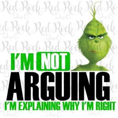 i'm not arguing, i'm explaining why i'm right