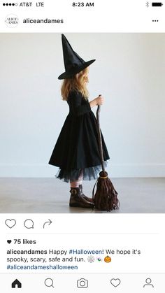 Diy Witch Costume Kids, Witch Costume Diy Kids, Couple Diy Costume, Witch Costumes Kids, Homemade Witch Costume, Witch And Warlock, Warlock Costume, Kids Witch Costume, Witch Costume Diy