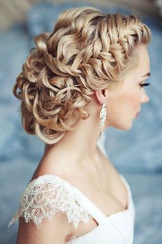 Braided Wedding Hair Upstyles.  Beeeee-autiful! Fishtail Braid, Hair Styles 2014, Braided Hairstyles Updo, Braided Hairstyles For Wedding, Hair And Beauty, A Wedding Dress, Braided Updo, Long Hairstyles