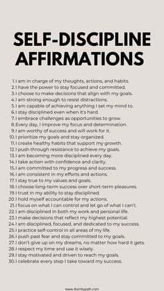 Unshakable self-discipline starts with the right mindset! Use these powerful affirmations every day to boost your focus and cultivate the discipline needed to reach your goals. Self-discipline affirmations, Focus affirmations, Daily productivity affirmations Focus Affirmations, Overcoming Procrastination, Work Habits, New Things To Try, Working On Me, Right Mindset, Productive Habits, Time Management Strategies, Powerful Affirmations