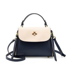 Women Fashion Cowhide Casual Handbag Newgew Shoes Navy Shoulder Bag With Detachable Top Handle, Navy Top Handle Shoulder Bag With Detachable Handle, Navy Satchel Shoulder Bag With Detachable Strap, Navy Satchel Shoulder Bag With Detachable Handle, Navy Shoulder Bag With Detachable Strap And Double Handle, Navy Satchel With Detachable Strap, Navy Leather Bag With Zipper Closure, Elegant Blue Bag With Zipper Closure, Elegant Blue Bags With Zipper Closure