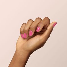 A bright pink Green Flash™ () gel polish. A sweet treat for your nails. A confident, powerful pink that never fails. Impeccable in its details. Rose Nail Polish, Paradise Nails, Organic Nail Polish, Pretty Candy, Pink Paradise, Natural Nail Polish, Green Polish, Organic Nails, Clean Green