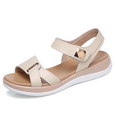 Women Sandals Flat, Covered Dress, Women Platform Sandals, Elegant Sandals, Orthopedic Shoes, Chic Sandals, Sandals Flat, Style Fall, Women Sandals