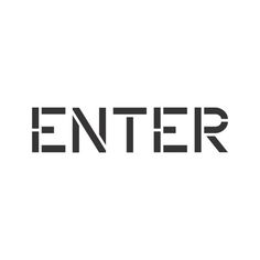 Enter Sign Stencil Parking Lot Painting, Long Text, Stencil Maker, Letter X, Sign Stencils, Custom Stencils, Entrance Door, Parking Garage, Custom Letters