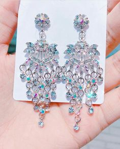 Vj Collection, Princess Jewelry, Aquamarine Earrings, Fancy Earrings, Magical Jewelry, Bangles Jewelry Designs, Girly Accessories, Classy Jewelry, Fancy Jewellery