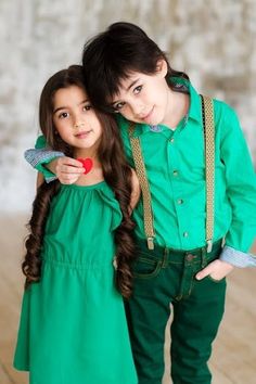 Fashion Kids, Green, Red, Clothes