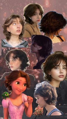 Rapunzel Hair Short, Rapunzel Short Hair, Rapunzel Theme, Short Hair Cut, Rapunzel Hair, Short Haircut, Hair Short