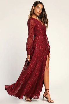 Shop Dresses for Weddings | Wedding Guest Dresses - Lulus Overlapping Neckline, Semi Formal Wedding Attire, Black Tie Wedding Guest Dress, Formal Wedding Attire, Winter Wedding Guest Dress, Formal Wedding Guest Dress, Formal Wedding Guests, Black Tie Wedding Guests, Floral Prom Dresses