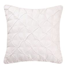 a white pillow on a white background