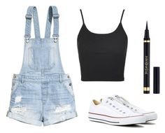 "Untitled #1356" by dogs109 ❤ liked on Polyvore featuring H&M, Converse, Topshop and Yves Saint Laurent Camping Outfits For Women, Outfits With Converse, White Converse, Camping Outfits, Teenager Outfits, Outfits Casual, Casual Summer Outfits, Spring Summer Outfits, Outfits For Teens