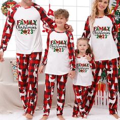 DAKIMOE cute christmas pajamas for family are made of high quality Polyester, It is soft and comfy,Skin-friendly and Lightweight For You To Wear. They will keep you warm and stay fitted all night. The matching family christmas pajamas is holiday-inspired design, with cute letter printed, long sleeve round neck tops, classic plaid long pants, elastic waistband design for easy wearing, 2 pcs loungewear set. This unique family pjs will bring you more fun and warm, while getting along with your family.Great for Christmas, special events, family gatherings, holidays, Party Outfits, Playwear, etc. Get pajamas for mom, dad, kids and teens! Wear them as family Great for Christmas, special events, family gatherings, holidays, Party Outfits, Playwear, etc. Get pajamas for mom, dad, kids and teens! W Matching Family Christmas Pjs, Christmas Movie Characters, Family Holiday Pajamas, Family Matching Pjs, Santa Pajamas, Christmas Pjs Family, Holiday Pjs, Christmas Jammies, Family Pajama Sets