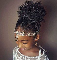 Kiddie Prom, Kids Hairstyles For Wedding, Kid Hairstyles, Kids Braids, Girl Hairstyle, Kids Wedding, Afrikaanse Mode, Baby Swag