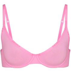 Sold Out! 32ddd In Bubblegum Pink. New With Tags Attached. Pink Fitted Full Coverage Bra, Demi Bra, Cotton Logo, Bubblegum Pink, Bubble Gum, Women's Intimates, Bra, ? Logo, Tags