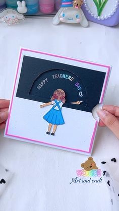 Cute Teachers Day Card Ideas, Happy Teacher's Day Gift, Aesthetic Teachers Day Card Design, Teacher’s Day Card Ideas, Happy Teachers Day Card Crafts, Handmade Gifts For Teachers Diy Crafts, Happy Teachers Day Card Ideas, Diy Teachers Day Card Ideas, Happy Teacher Day Card