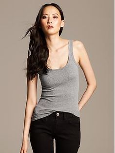 Timeless Tank $14.99 Spring Seamless Tank Top For Everyday, Seamless Sleeveless Tank Top For Everyday, Everyday Seamless Sleeveless Tank Top, Trendy Seamless Tank Top For Everyday, Casual Seamless Camisole For Everyday, Casual Everyday Seamless Camisole, Chic Seamless Cotton Tank Top, Chic Camisole Tank Top For Everyday, Chic Everyday Tank Top With Tank Straps