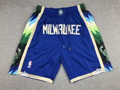 Size: L Casual Blue Basketball Shorts, Team Logo Shorts For Sports, Casual Blue Basketball Athletic Shorts, Sporty Blue Basketball Shorts, Blue Shorts For Sports Season, Casual Blue Athletic Shorts For Basketball, Sporty Blue Shorts For Basketball, Sports Shorts With Team Logo, Team Logo Sports Shorts