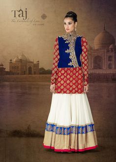 Designer Anarkali Suit Bridal Anarkali, White Anarkali, Anarkali Salwar, Velvet Fabrics