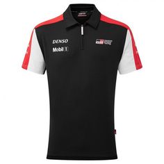 Toyota Gazoo Racing WEC Team Polo A TGR inspired poloshirt, this replica short sleeve zipped poloshirt is lightweight, durable and quick cool drying. Featuring a classic collar, branded zip pull, brand inspired side panels, angle detail to the front hem and back yoke, silicon side tags and team partners logos to the arms, front and back. 100% Polyester Size: XL.  Color: Multicolor.  Gender: male.  Age Group: adult. Luxury Ralph Lauren Short Sleeve Shirt, Org Shirt, Gazoo Racing, Sports Polo Shirts, Motorcycle Suit