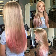 Kids Hair Color, Girl Hair Dos, Girl Hair Colors, Hair Color Underneath, Colored Hair Tips, Bella Hair