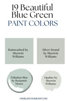 the different shades of paint that are available in this color scheme for walls and ceilings