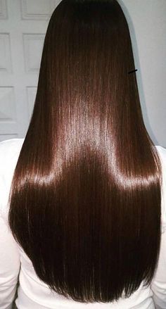 Long Shiny Hair, Silky Smooth Hair, Long Silky Hair, Long Dark Hair, Long Straight Hair, Beautiful Long Hair, Silky Hair, Cool Hair Color, Hair Pictures