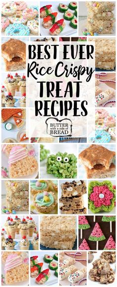 the best ever rice crispy treat recipes